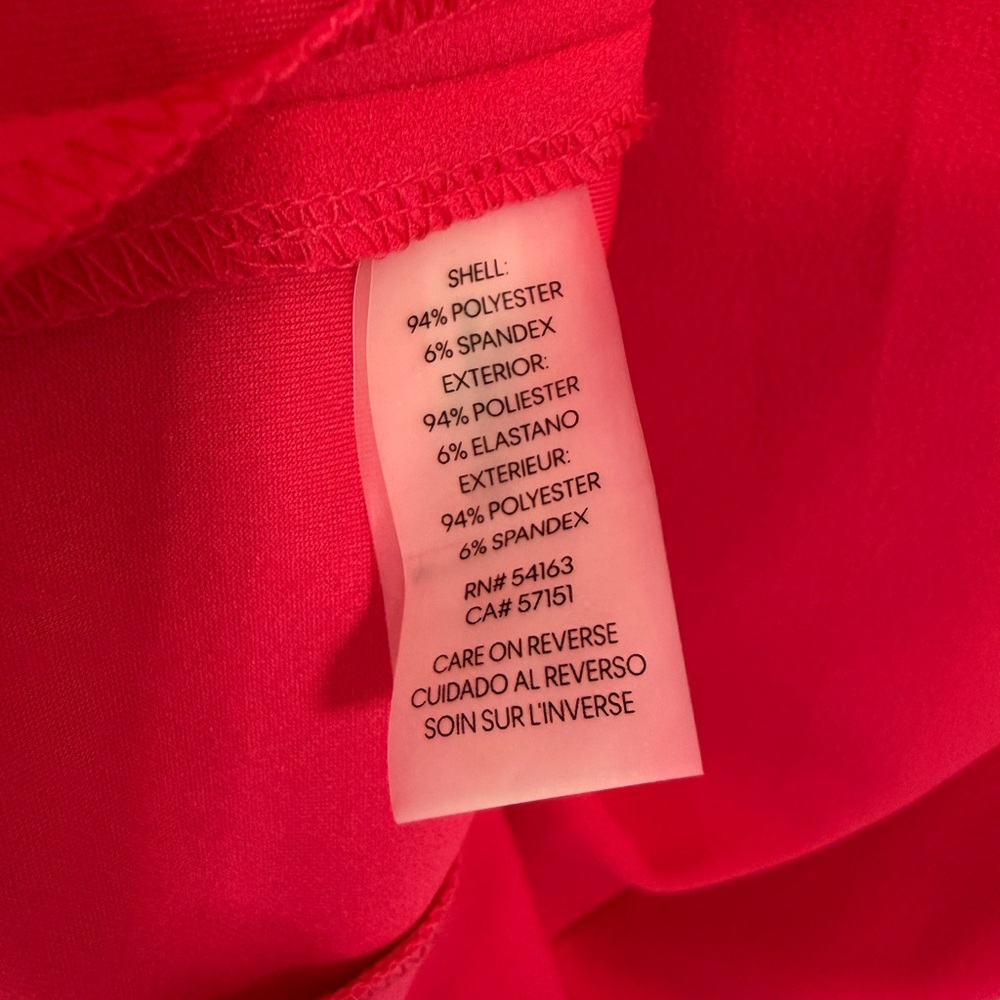 Calvin Klein Vibrant Hot Pink Midi Dress Size 14 - Picture 3 of 8